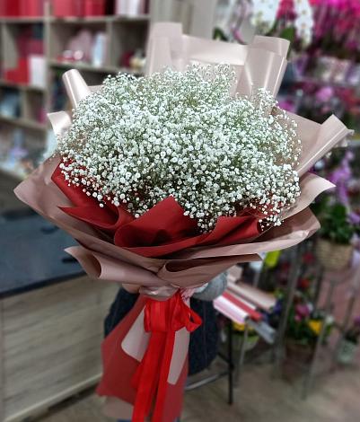 Букет цветов из: Гипсофила в Онгудай