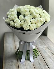 Букет 35 Белых роз в Онгудай