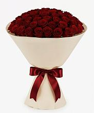 Букет 101 Бордовая роза Блэк Бакарра в Онгудай