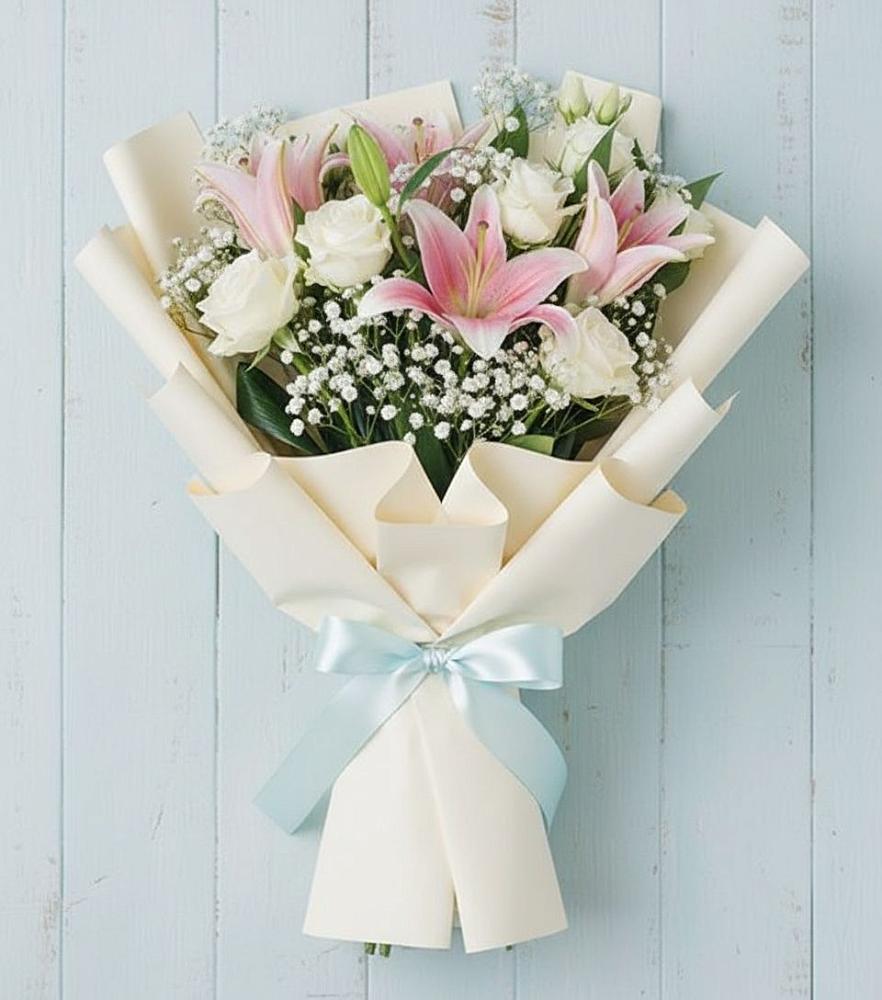 Букет цветов из: Лилии в Онгудай