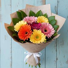 Букет цветов из:  Герберы #REPLACE_PRED# Онгудай