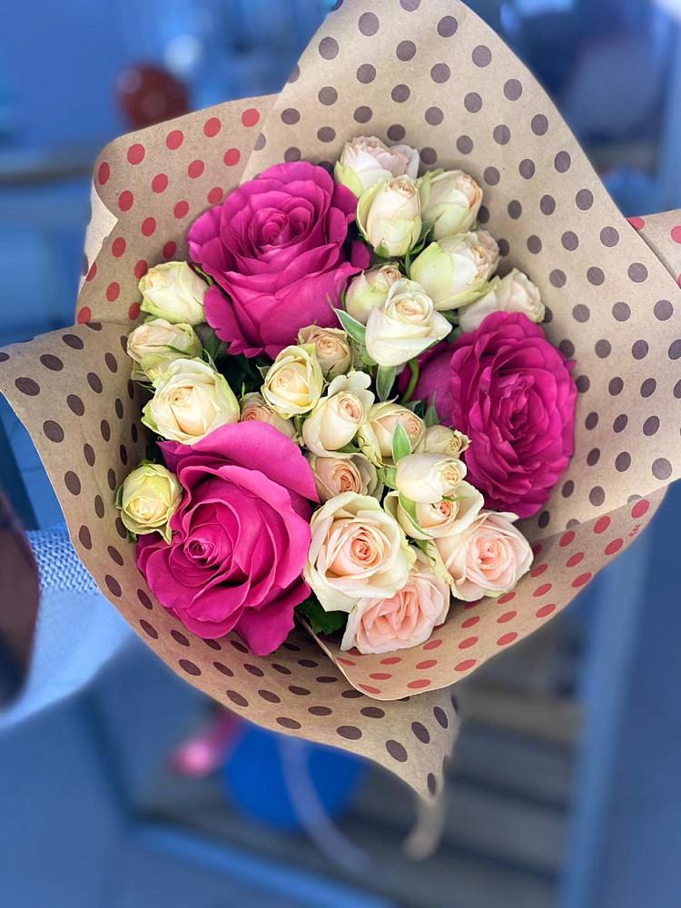 Букет цветов из: Розы в Онгудай