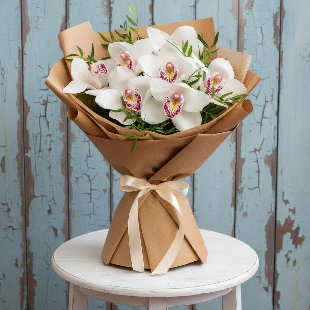 Букет цветов из: Орхидеи и Розы в Онгудай