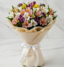 Букет цветов из:  Альстромерии в Онгудай