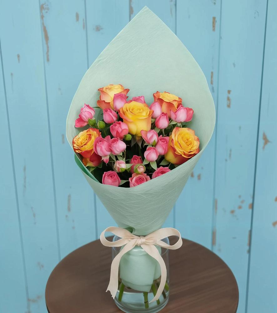 Букет цветов из: Розы в Онгудай