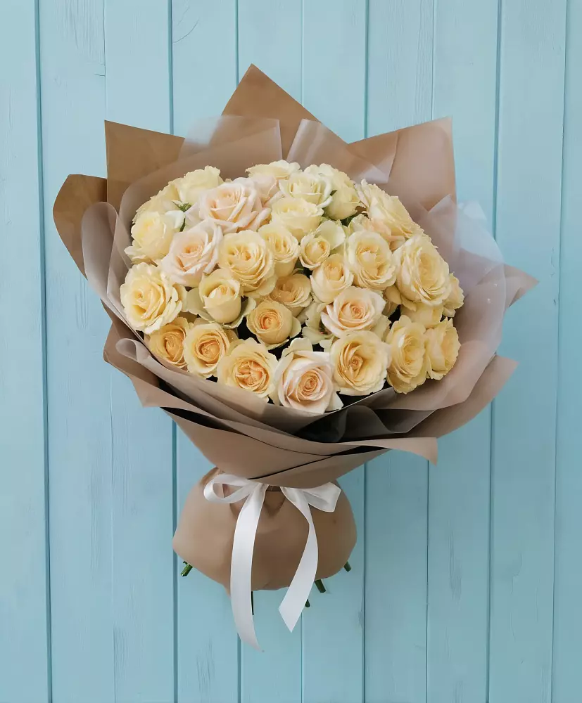 Букет Кремовое облако в Онгудай