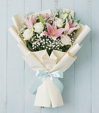 Букет цветов из:  Лилии в Онгудай